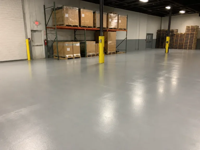 Commercial epoxy floor installation by Prime Coat Floors in Joplin, MO